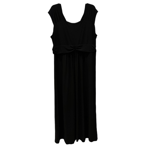 NY Collection Black Maxi Dress - Picture 2 of 6